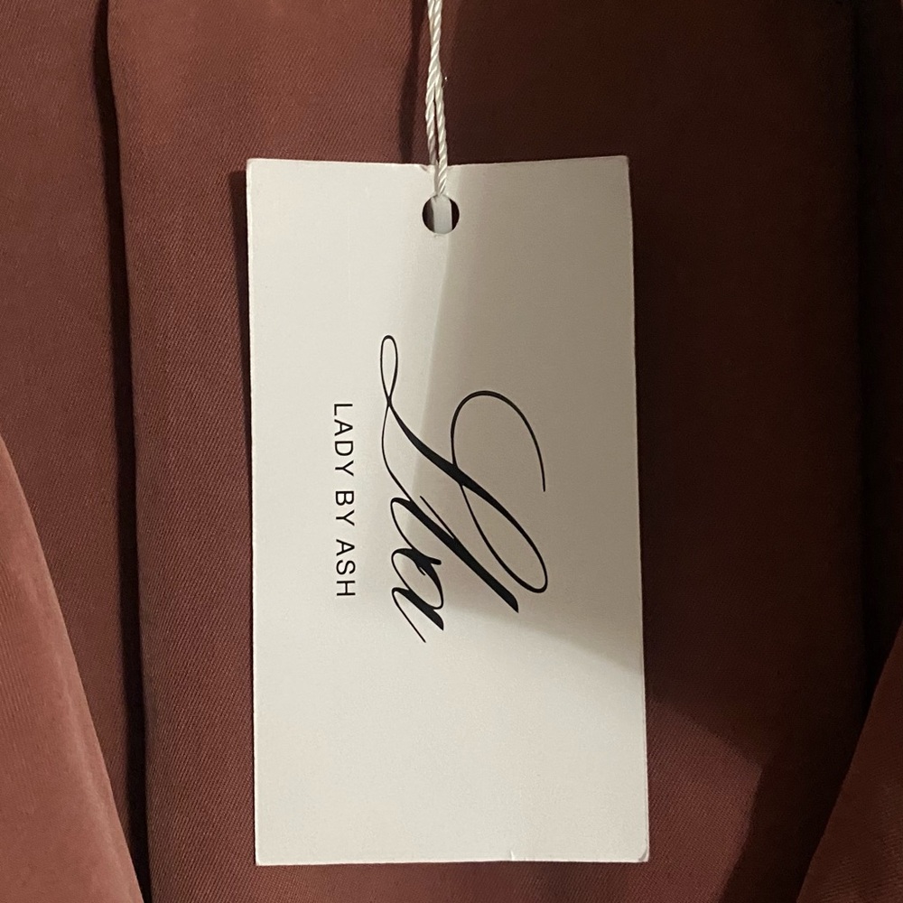 Lady by Ash Elegant Mauve Trench Coat - Picture 3 of 9
